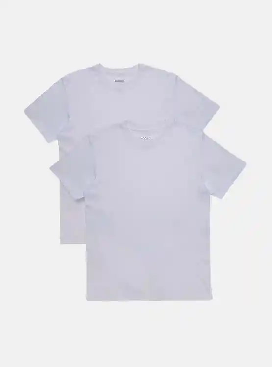 Arrow-camiseta Pack 2 Arrow Ct2200 Blanco M