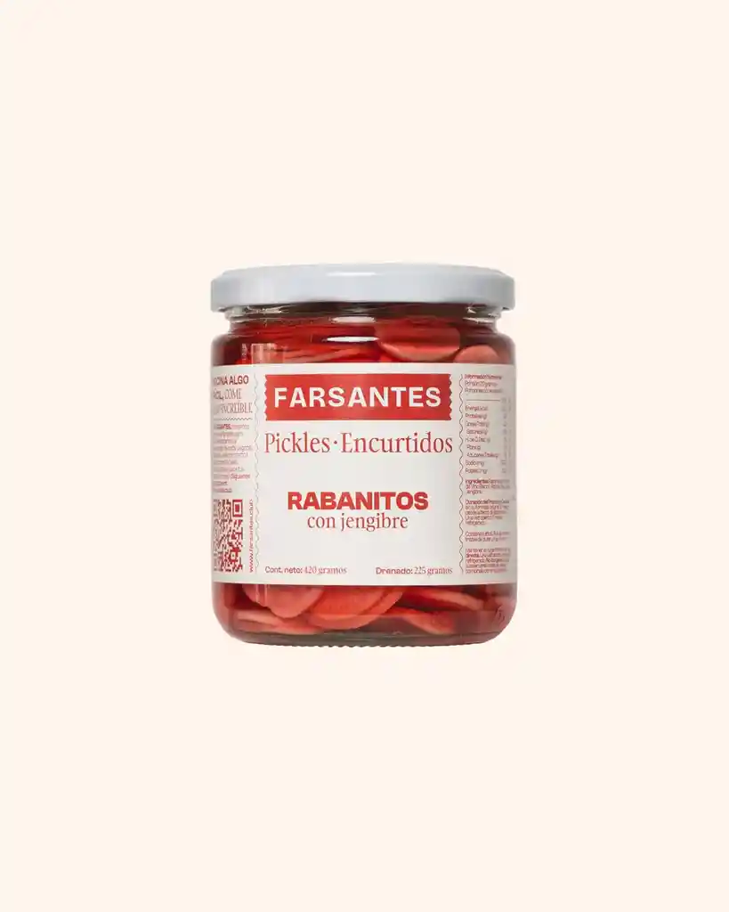 Encurtido Rabanito Jengibre