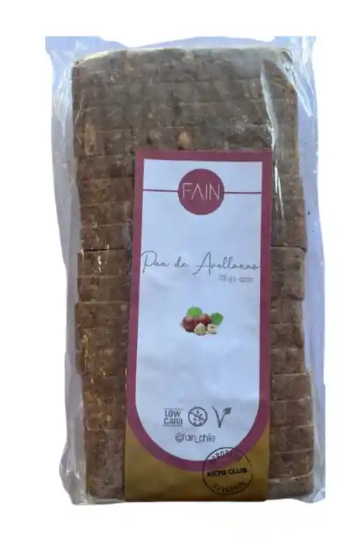 Pan Keto De Avellanas 700g Fain