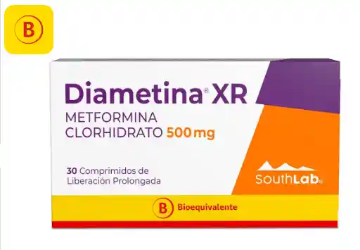 Diametina Com Xr 500 Mg X 30
