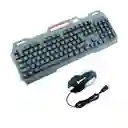 Kit Teclado + Mouse Gamer T-wolf T600 Cable Retroiluminado Led
