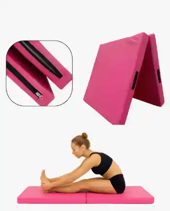 Colchoneta Deportiva Tela Lona Oxford 100x50x5cm / Rosado