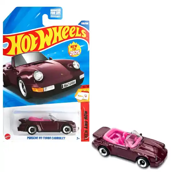 Hot Wheels Porsche 911 Turbo Cabriolet