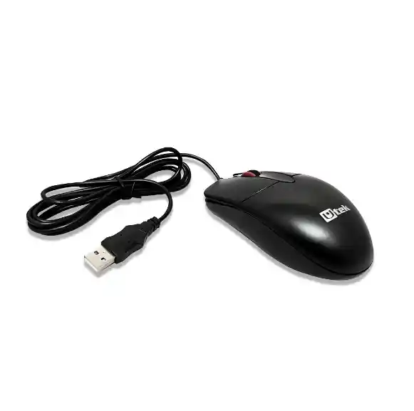 Mouse Óptico Con Cable Usb Utek Ut-mo750u