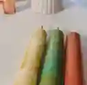 Set Velas Cónicas Navidad