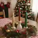 Set Velas Cónicas Navidad