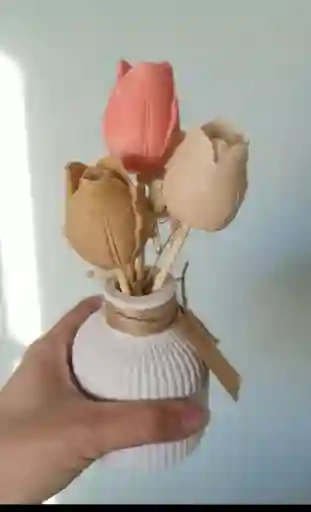 Florero Tulipán Aromático