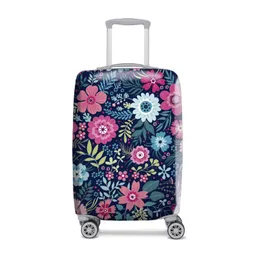 Funda Cubre Maleta New Flores Mediana