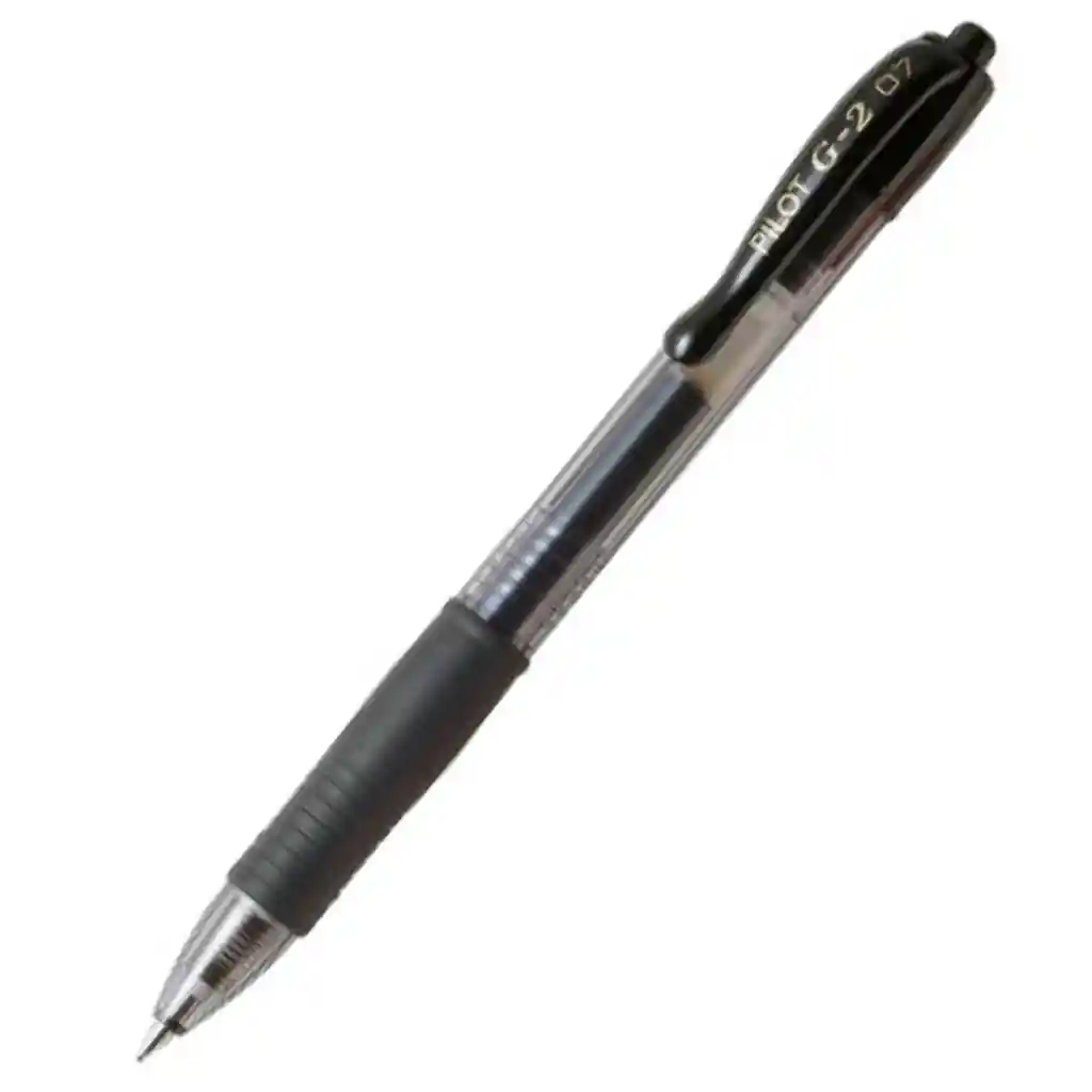 Lápiz Clicker Tinta Gel G-2 0.7mm Negro Pilot}