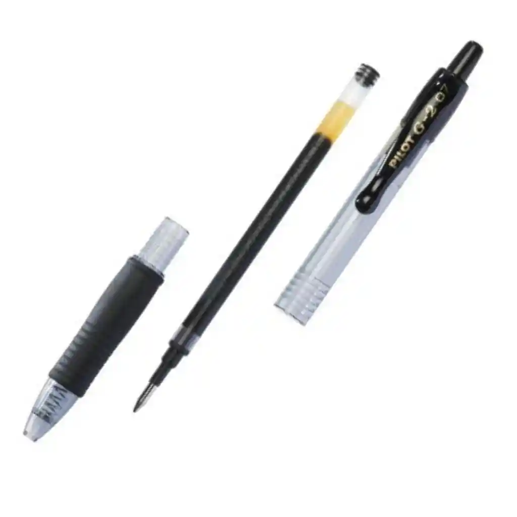 Lápiz Clicker Tinta Gel G-2 0.7mm Negro Pilot}