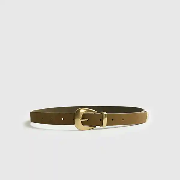 Cinturón Woman Básico M/l Verde Musgo