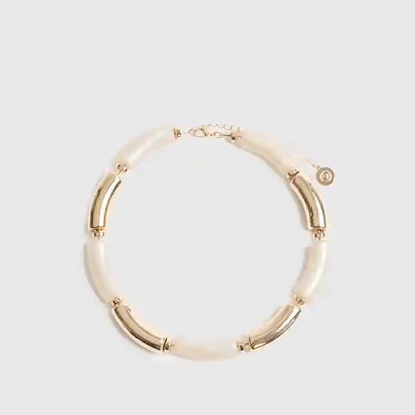 Collar Escalones Blanco
