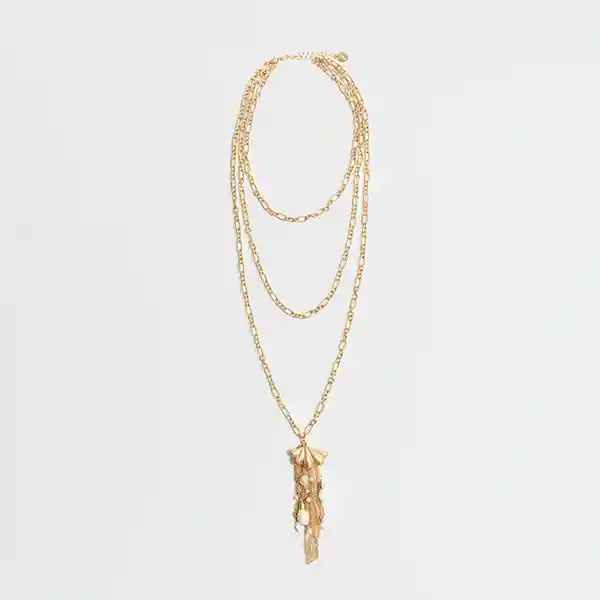 Collar Largo Medusa By @mariaguldman Tesoros Dorado