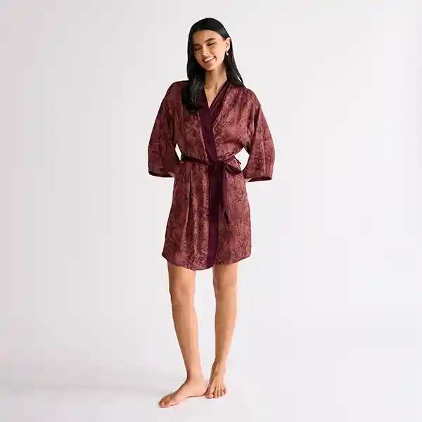 Bata Dreamy Palmeras Talla Única Burdeo
