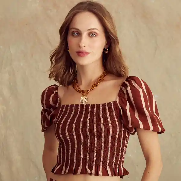 Top Paradiso Líneas Xs Café