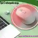 Mouse Bluetooth 2.4ghz M128 Rosado