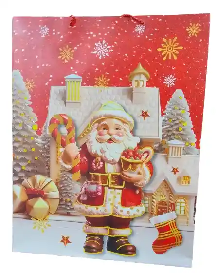 Bolsa De Regalo Navidad 43*14*55cms.