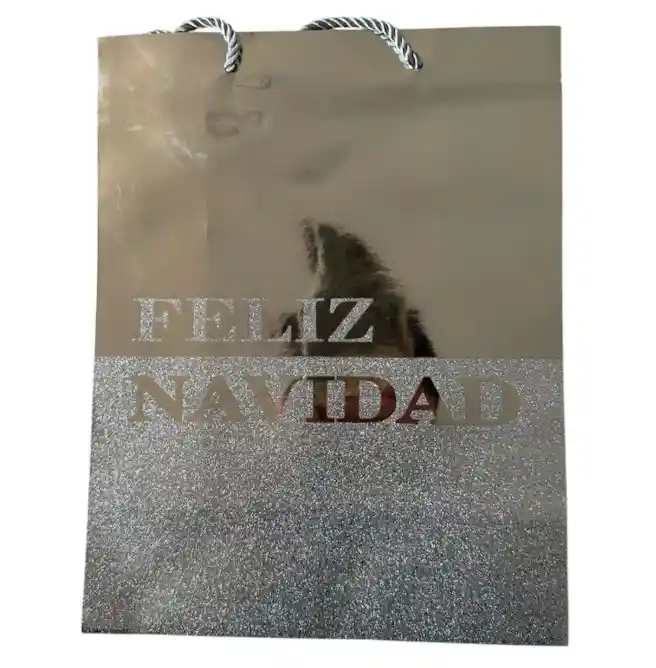 Bolsa De Regalo Navidad Diseño Aleatorio 26x32x10cm (diseño 23