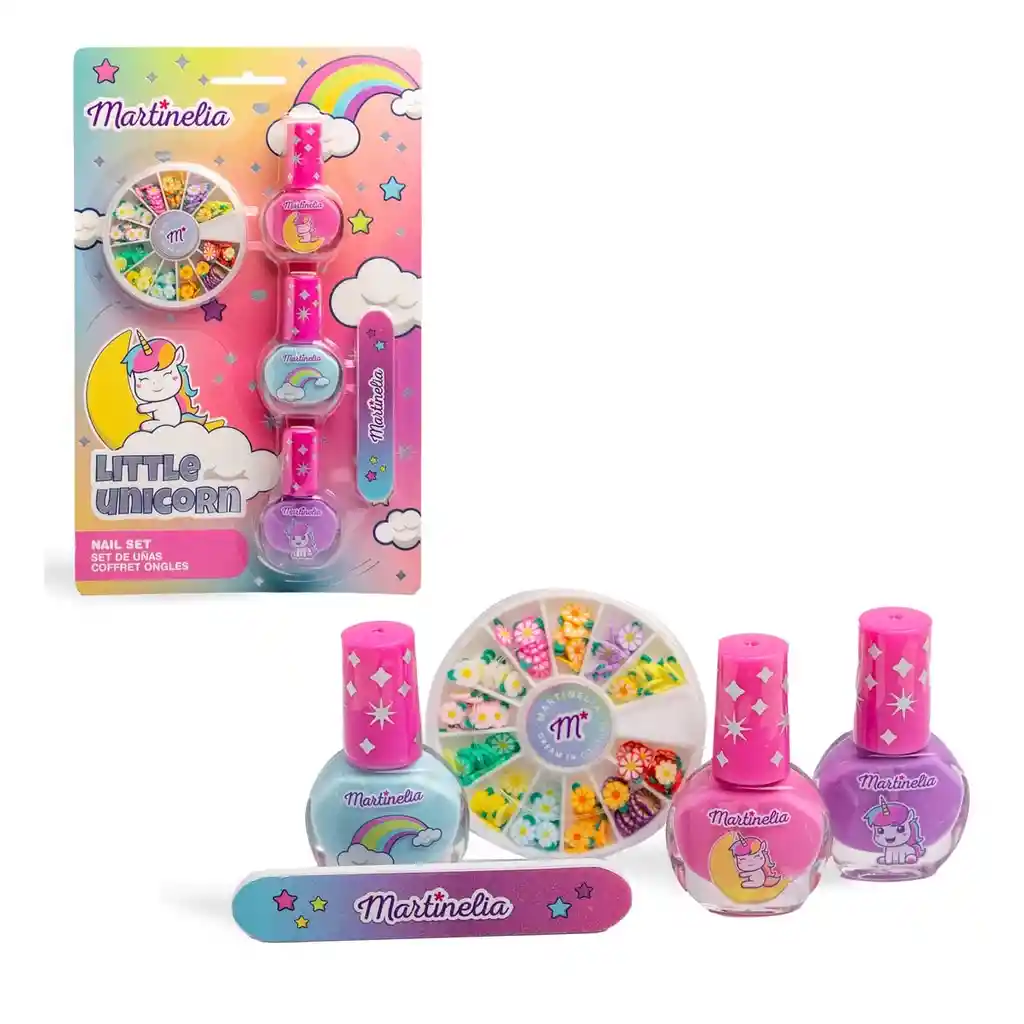 Martinelia Kit De Uñas Diseño Unicornio