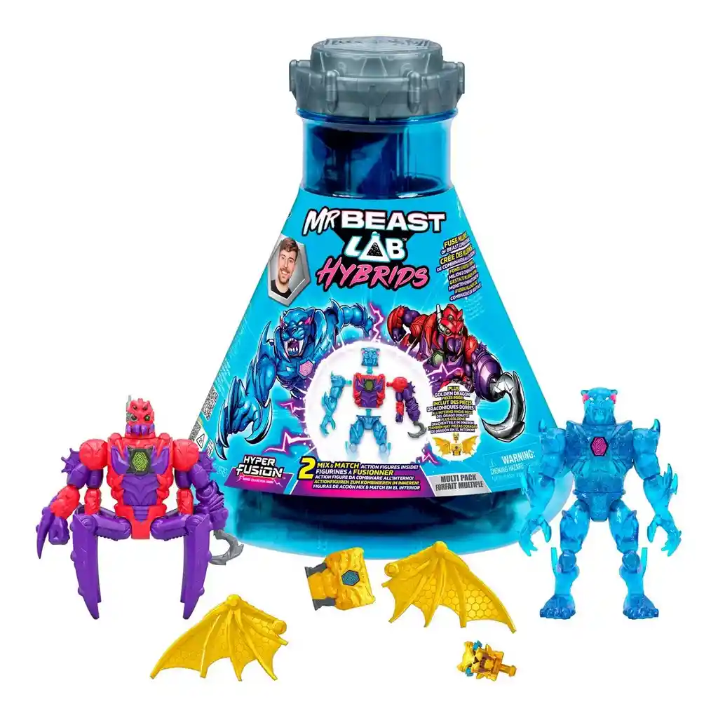 Mr Beast Lab Hybrids Figura Fusion