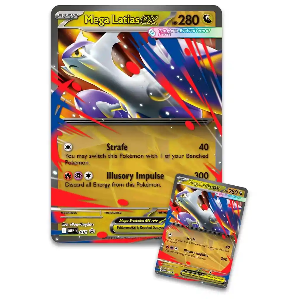 Pokemon Tcg Mega Evolution Latias Ex Box Ing