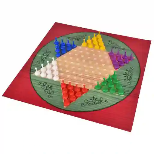Juego Tablero Chino En Caja Metalica