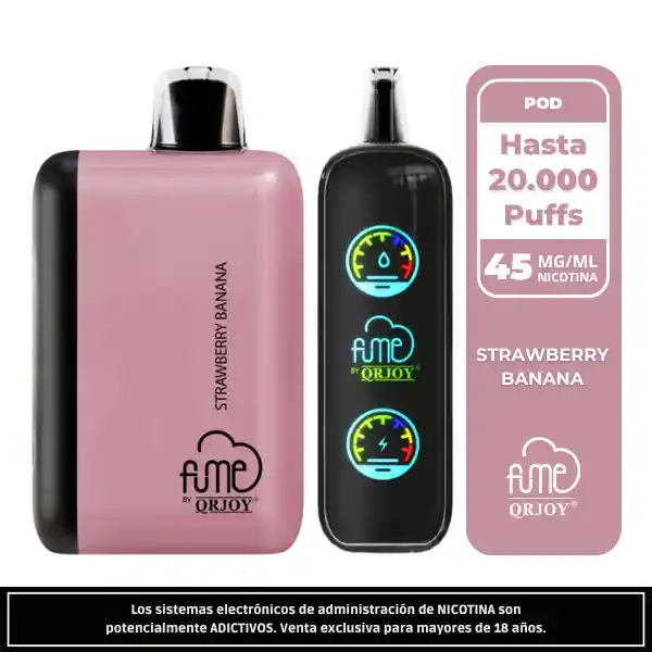 Fume Eternity Strawberry Banana 20.000 Puffs.