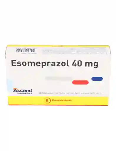Esomeprazol 40 Mg X 30 Comprimidos Ascend