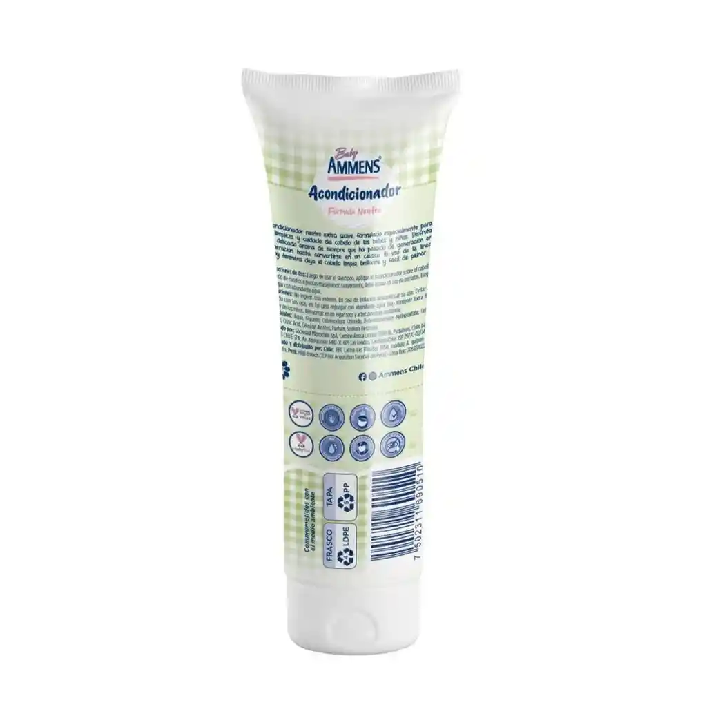 Acondicionador Baby Ammens X 250 Ml