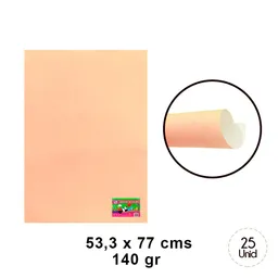 Cartulina Crema 53x77cm Arte Top