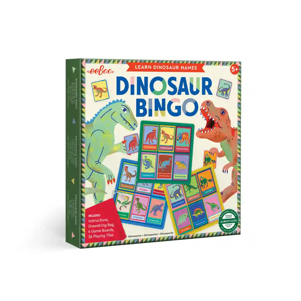 Bingo De Dinosaurios