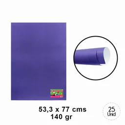 Cartulina Azul Oscuro 53x77cm Arte Top