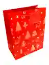 Bolsa De Regalo Iconos De Navidad (grande)