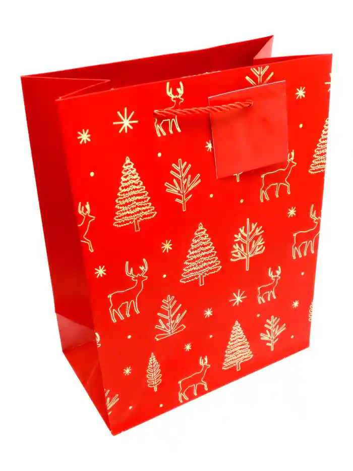 Bolsa De Regalo Iconos De Navidad (grande)