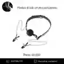 Mordaza Respirable Con Clip Para Pezones