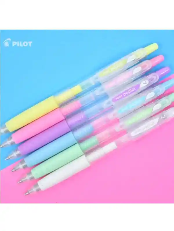 Lápices De Gel Pilot Poplol 0.7mm Colores Pastel