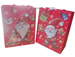 Bolsa De Regalo Para Navidad, 18x10x23