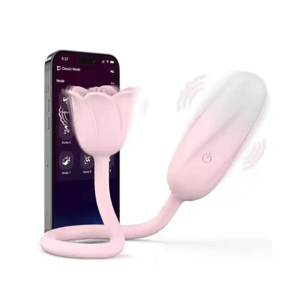 Vibrador Dual Gerbera