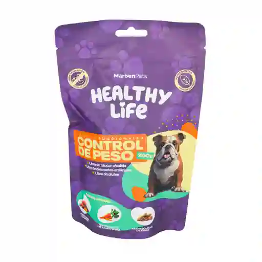 Snack Perro Marbenpets Healthy Life Galletas Control De Peso 200gr