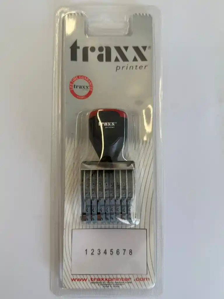 Timbre Numerador N04-08 Traxx