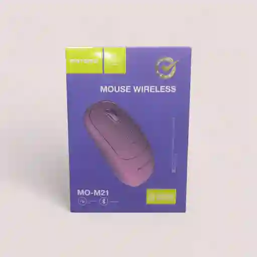 Mouse Wireless Motomo Mo-m21 – Recargable (morado)
