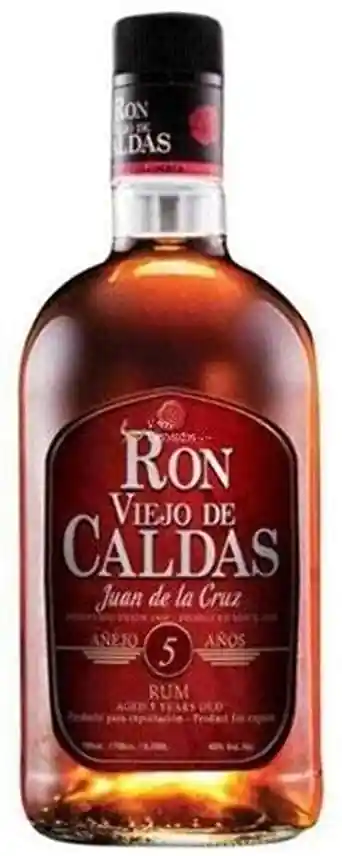 Ron Viejo De Caldas 5 Años 700cc 40°alc.