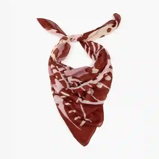 Pañuelo Caracoles Rosado