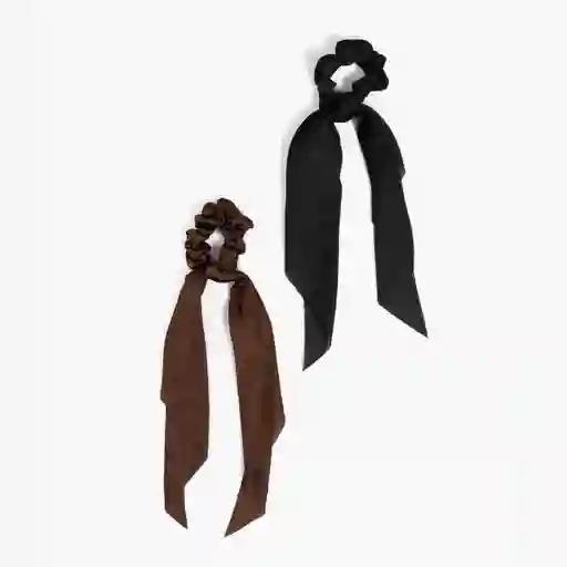 Set Collets Largo Satinado Café