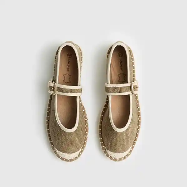 Sandalias Paradiso Ballerinas 40 Verde