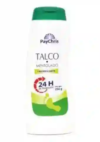Talco Mentolado Refrescante.