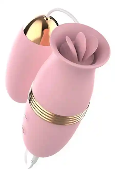 Vibrador Con Huevito Rosado Lilo