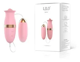 Vibrador Con Huevito Rosado Lilo