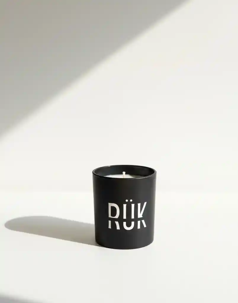 Vela De Soya 100 Gr - Black & White - Bora Bora