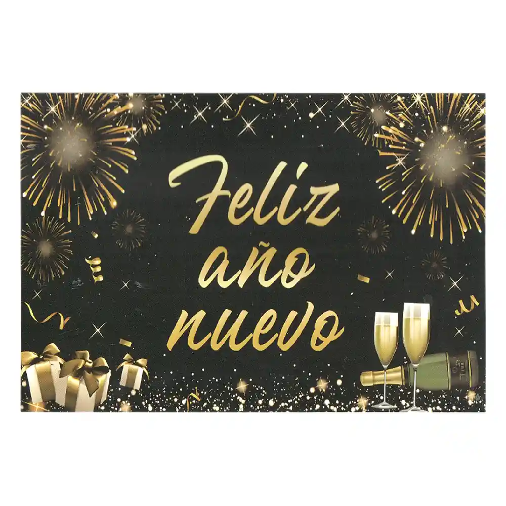 Decoracion Pendon Feliz Año Nuevo